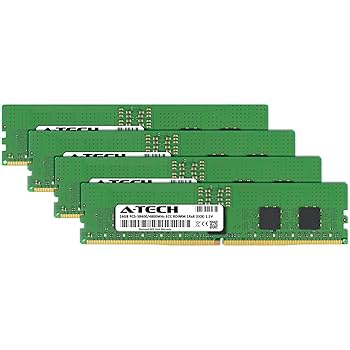 A-Tech 64GB Kit (4x16GB) DDR5 4800MHz PC5-38400 ECC RDIMM